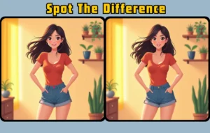 Spot The Difference Girl Picture